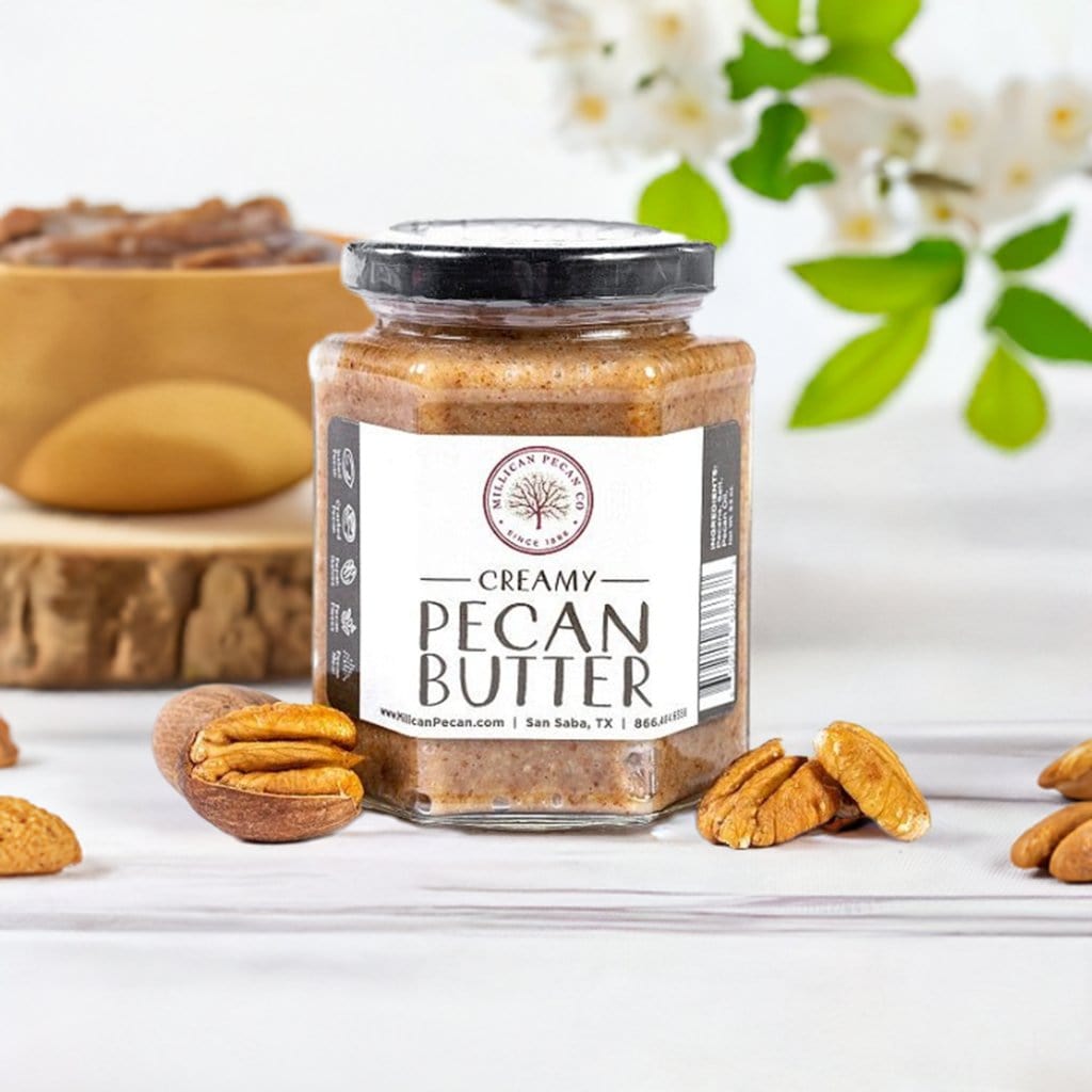 Creamy Pecan Butter - 8.5oz - Country Store | Texas Pecan Cakes