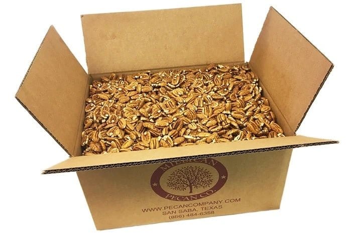 Orchard Fresh Raw Pecan Halves – Premium Shelled Texas Pecans - Fresh Pecans | Texas Pecan Cakes