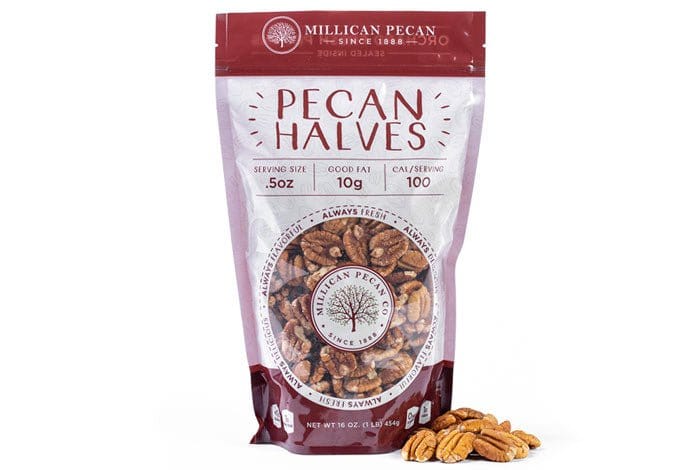 Orchard Fresh Shelled Raw Pecan Halves For Sale - Fresh Pecans | Texas Pecan Cakes