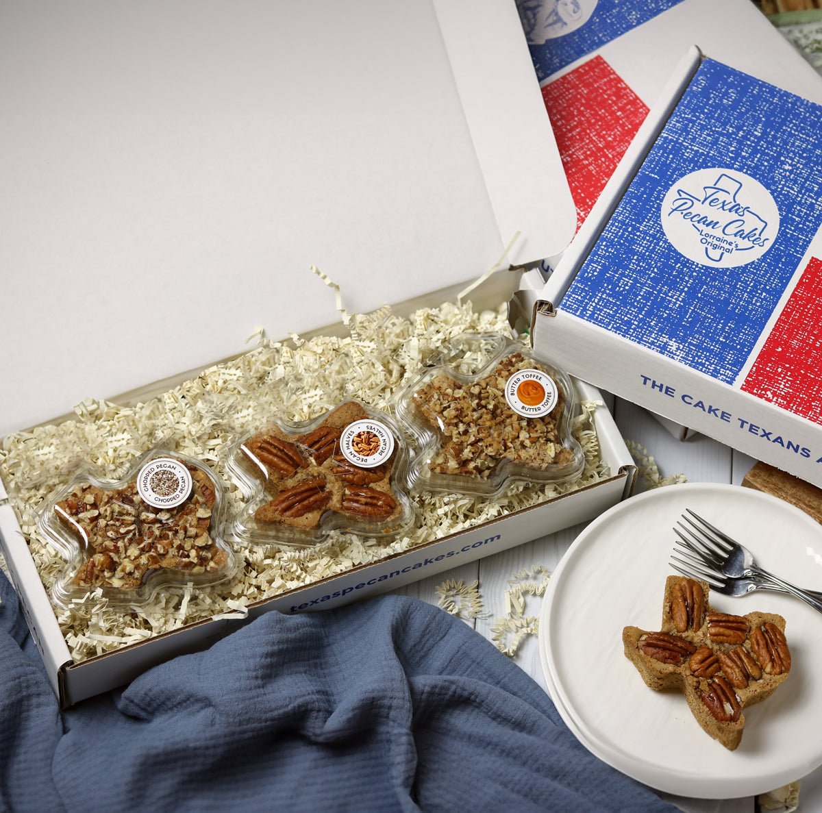 Small Cake - 3 Pack - Texas Pecan Cakes