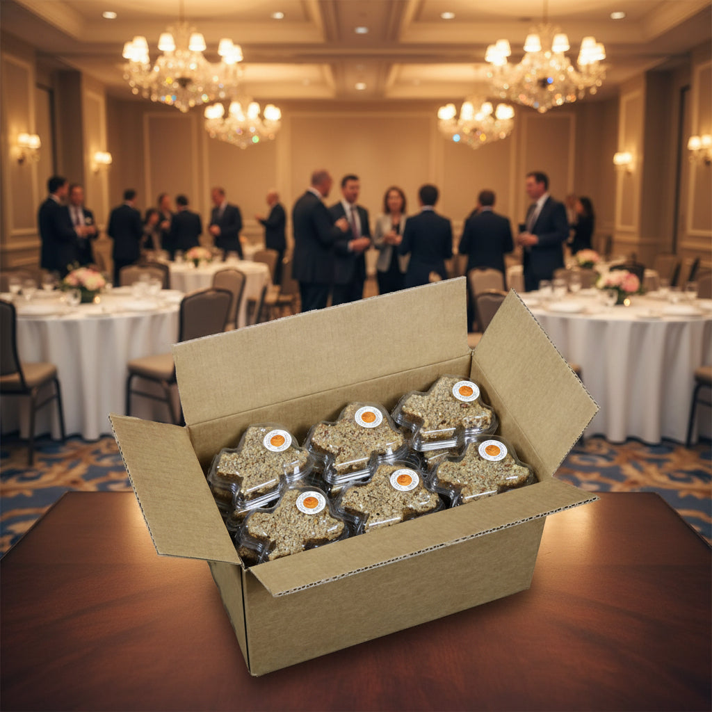 Small Cakes - Case of 30 - Texas Pecan Cakes