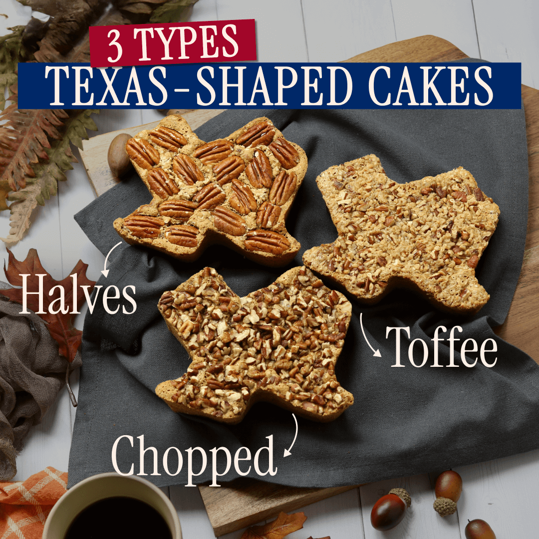 Texas Pecan Cakes Small Cake - 6 Pack