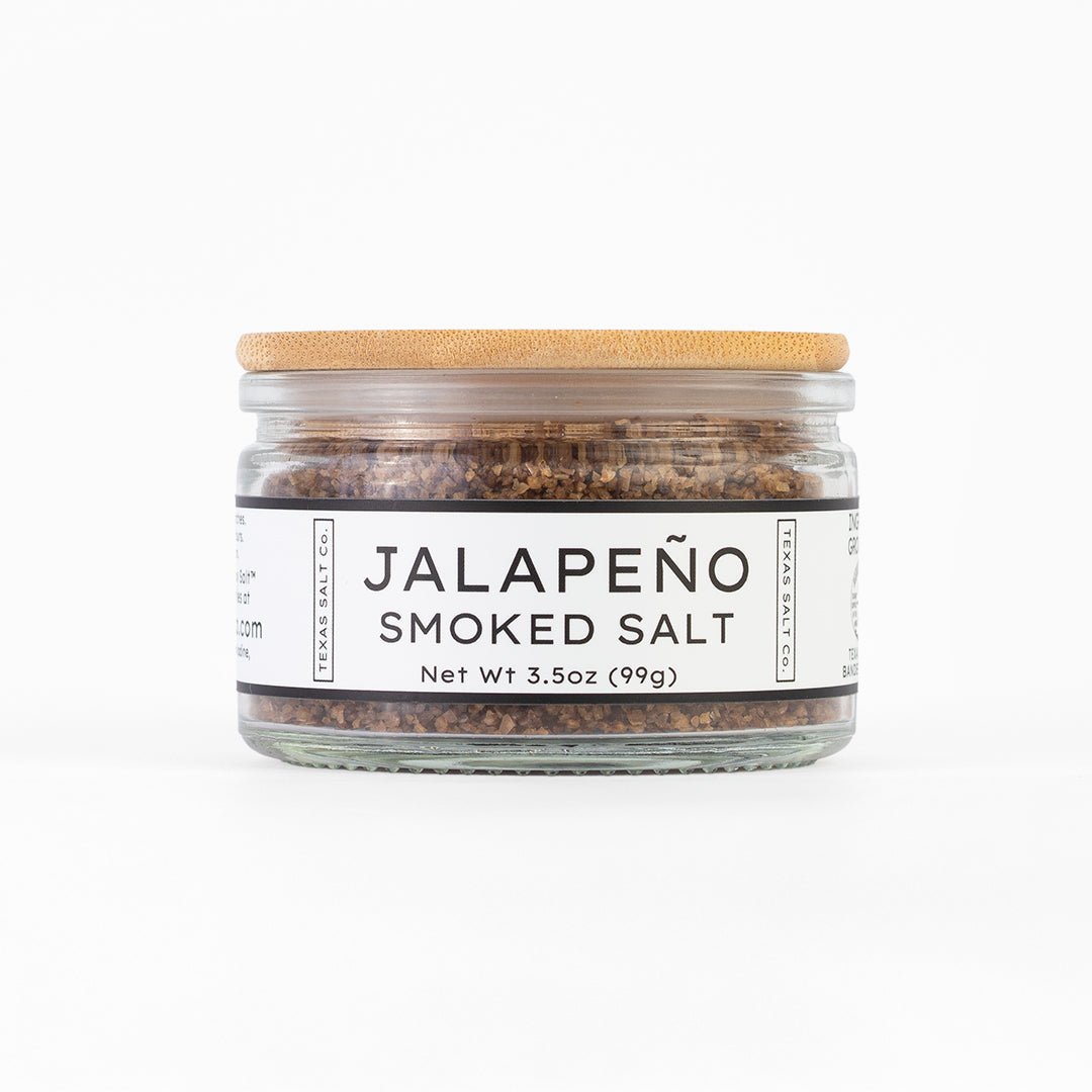 Jalapeño Smoked Salt - Salts with Heat | Texas Pecan Cakes