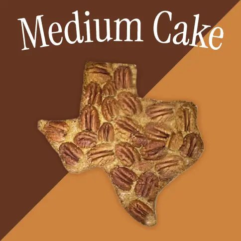 Medium Cake - (1) Pack - Pecan Cakes | Texas Pecan Cakes