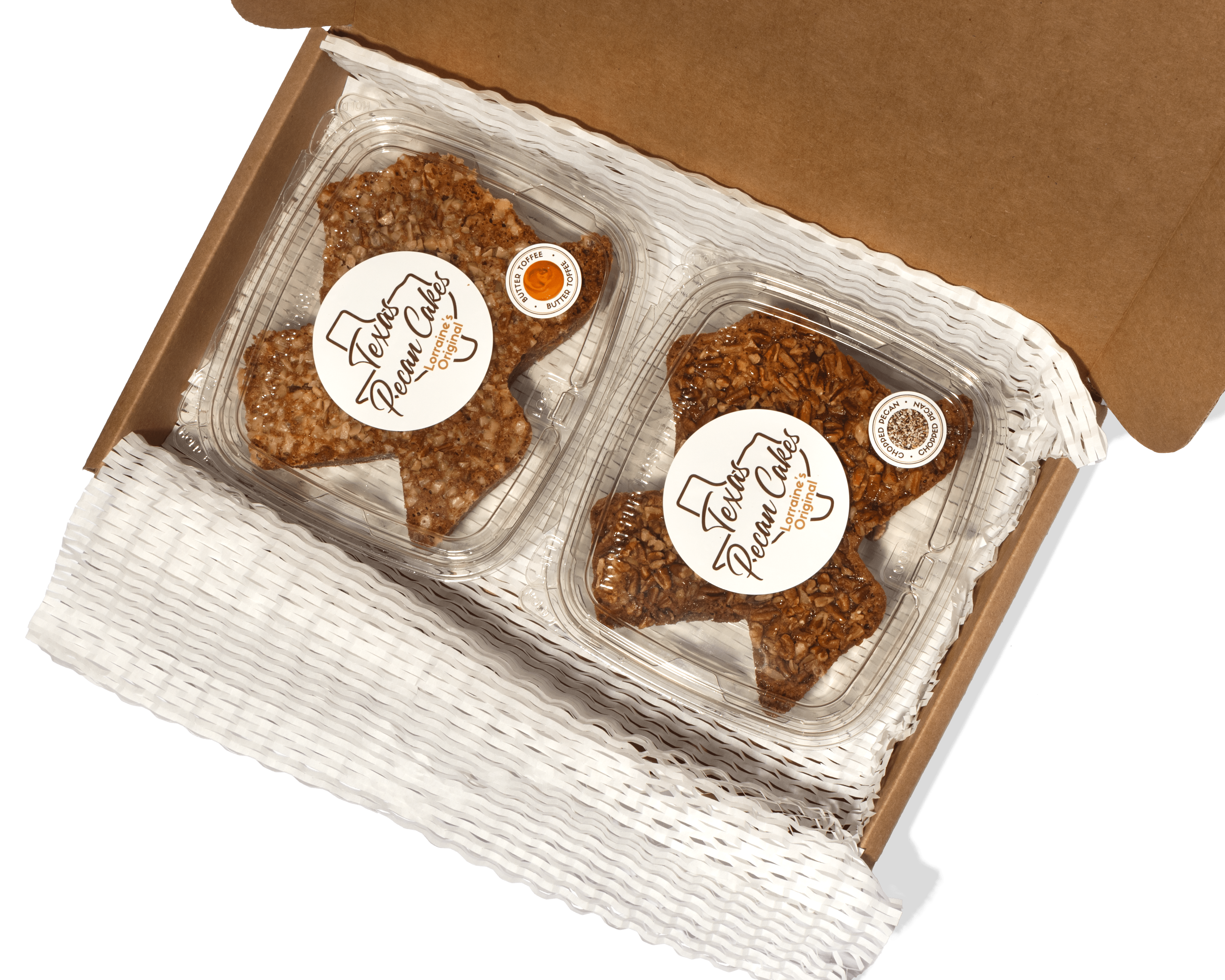 Medium Cake - 2 Pack - Texas Pecan Cakes