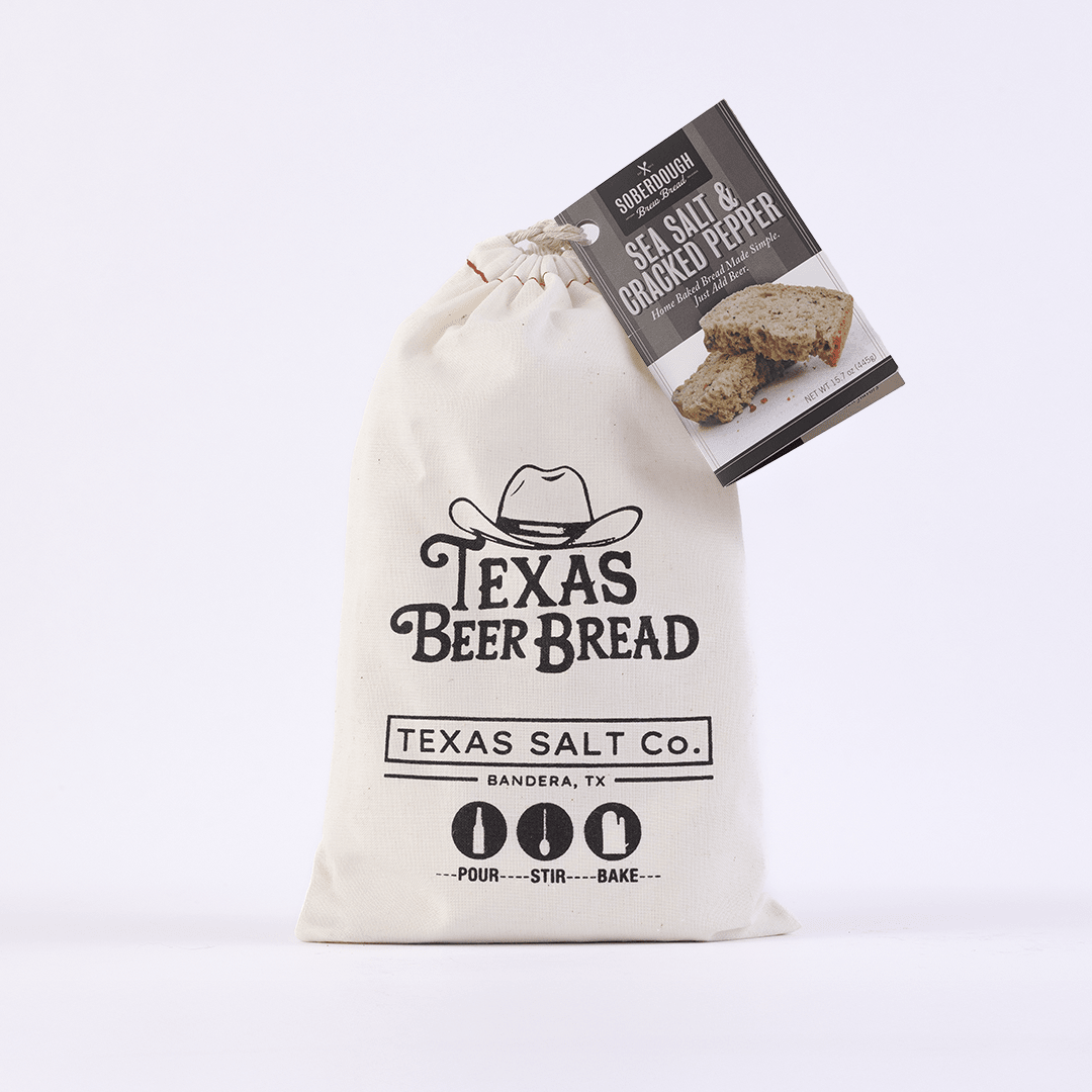 Texas Beer Bread - Sea Salt and Cracked Pepper - Bread | Texas Pecan Cakes