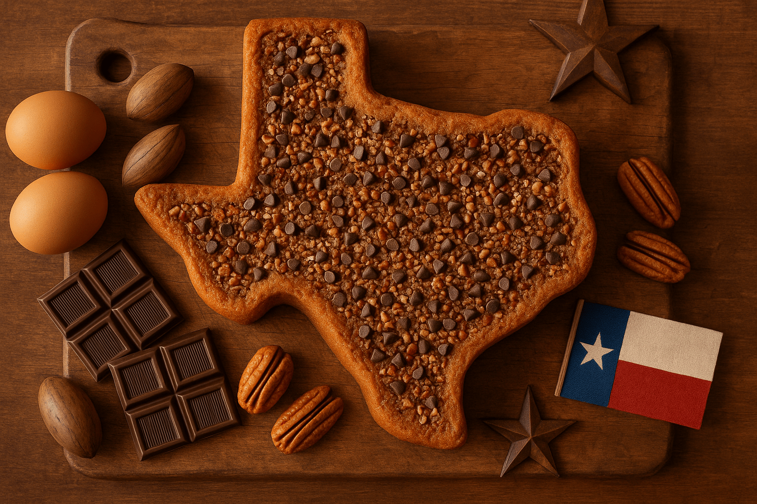 Texas Pecan CakesPecan CakesSmall Cake - 6 Pack