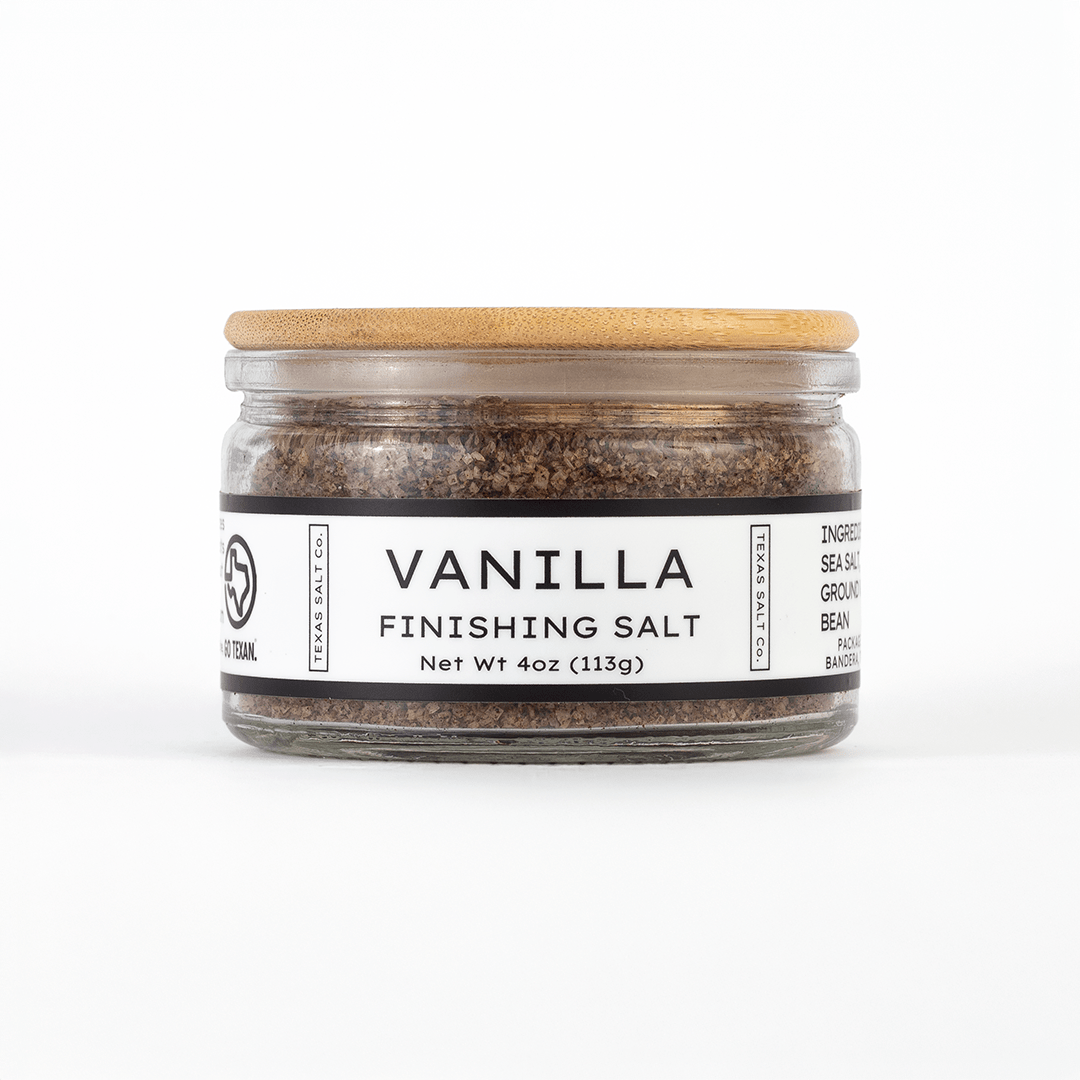 Vanilla Finishing Salt - Gourmet Salts | Texas Pecan Cakes