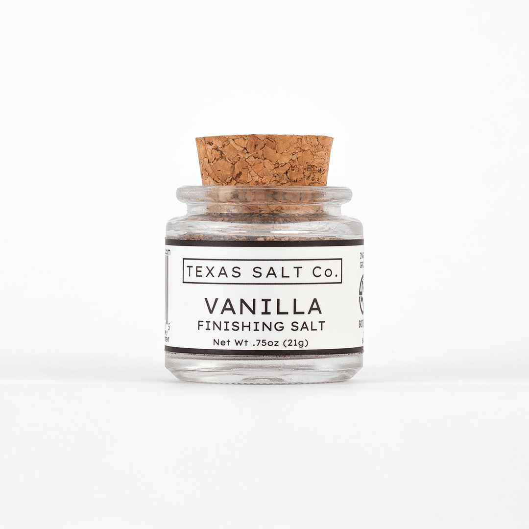 Vanilla Finishing Salt - Gourmet Salts | Texas Pecan Cakes